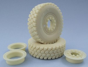 KFS 1/24 卡車輪組 MICHELIN XZL 3